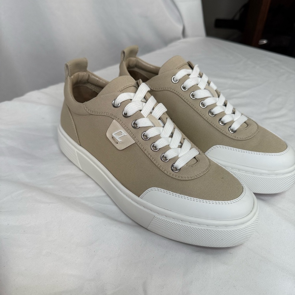 Christian Louboutin Women’s Simplerui Flat Calf Sneaker